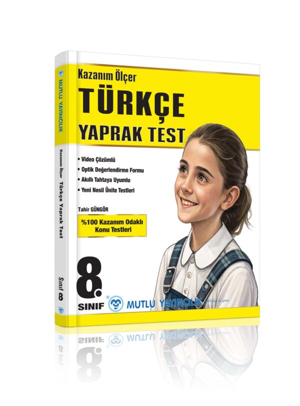 Kazanım Ölçer Türkçe Yaprak Test 8.Sınıf ( Yeni Ürün)